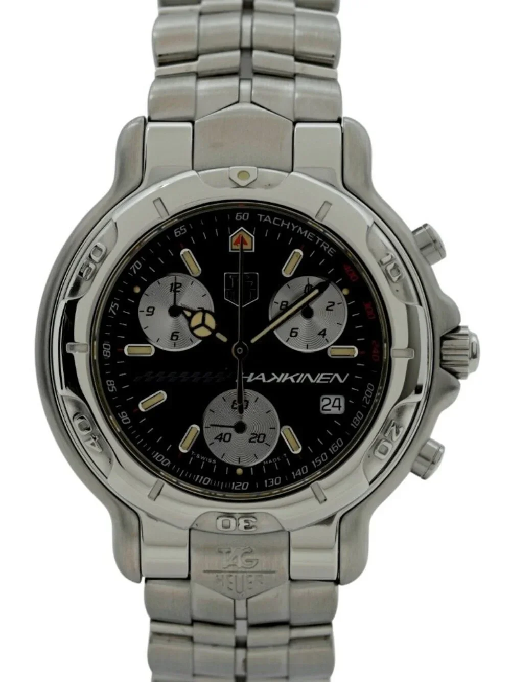 Tag Heuer 41mm Men's 6000 Series SS Limited Edition Hakkinen Watch! Ref: CH1114!
